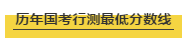 國(guó)考行測(cè)各個(gè)模塊考多少分才能進(jìn)面試？