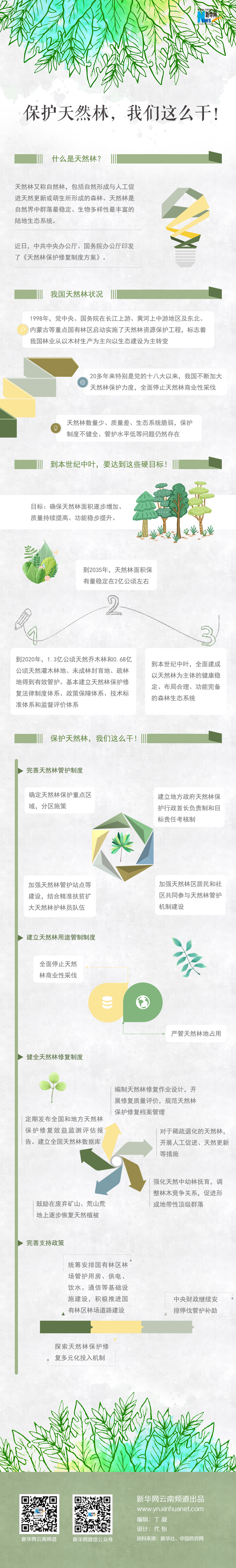 2020年國(guó)家公務(wù)員考試時(shí)政：保護(hù)天然林，我們這么干！