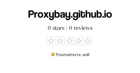 ProxyBay.GitHub.Io.